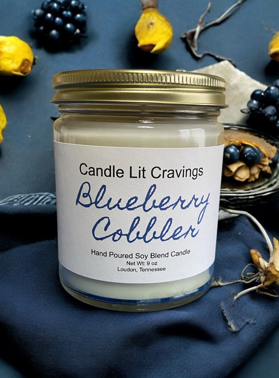 Blueberry Cobbler Candle