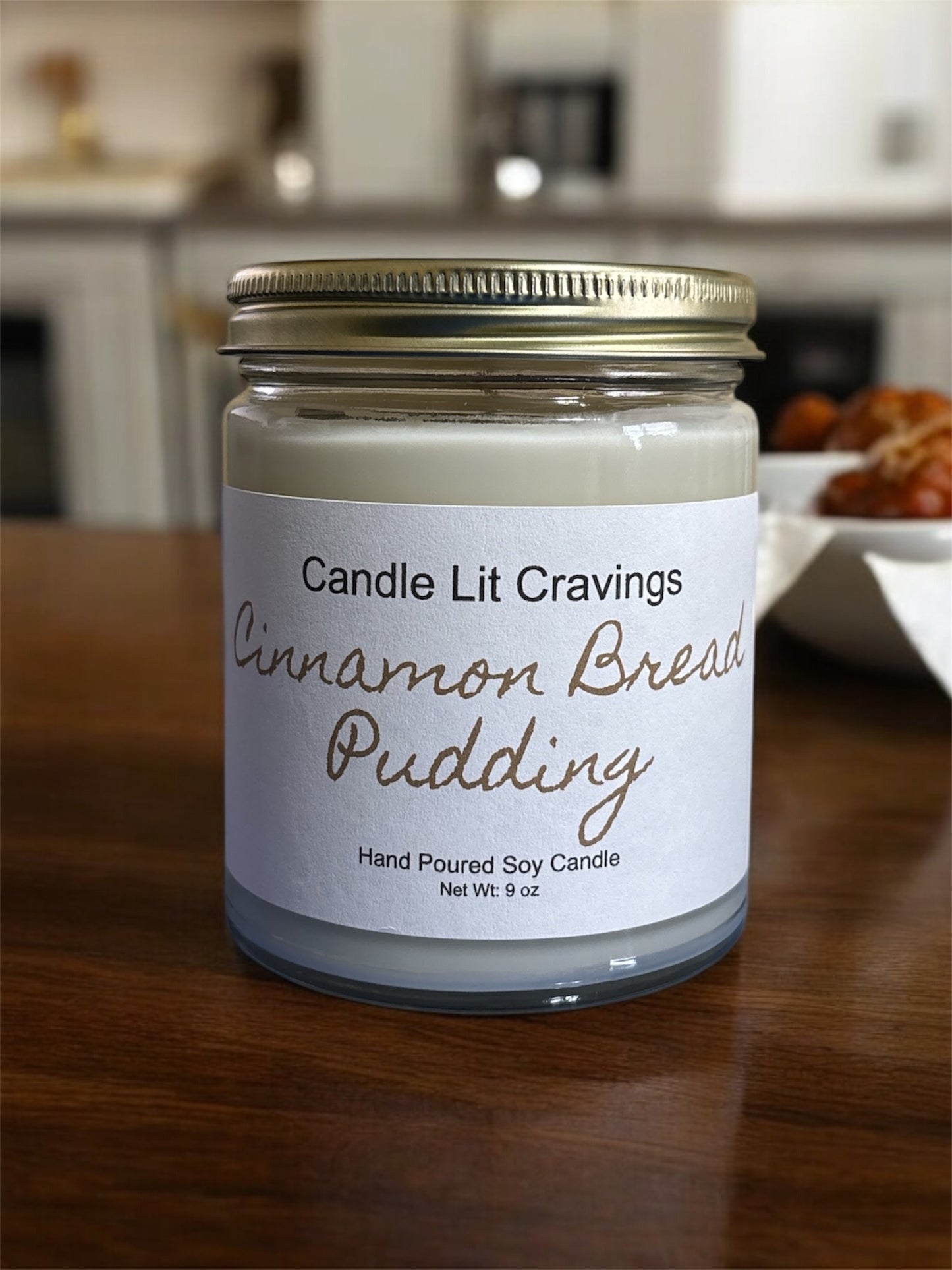 Cinnamon Bread Pudding Candle