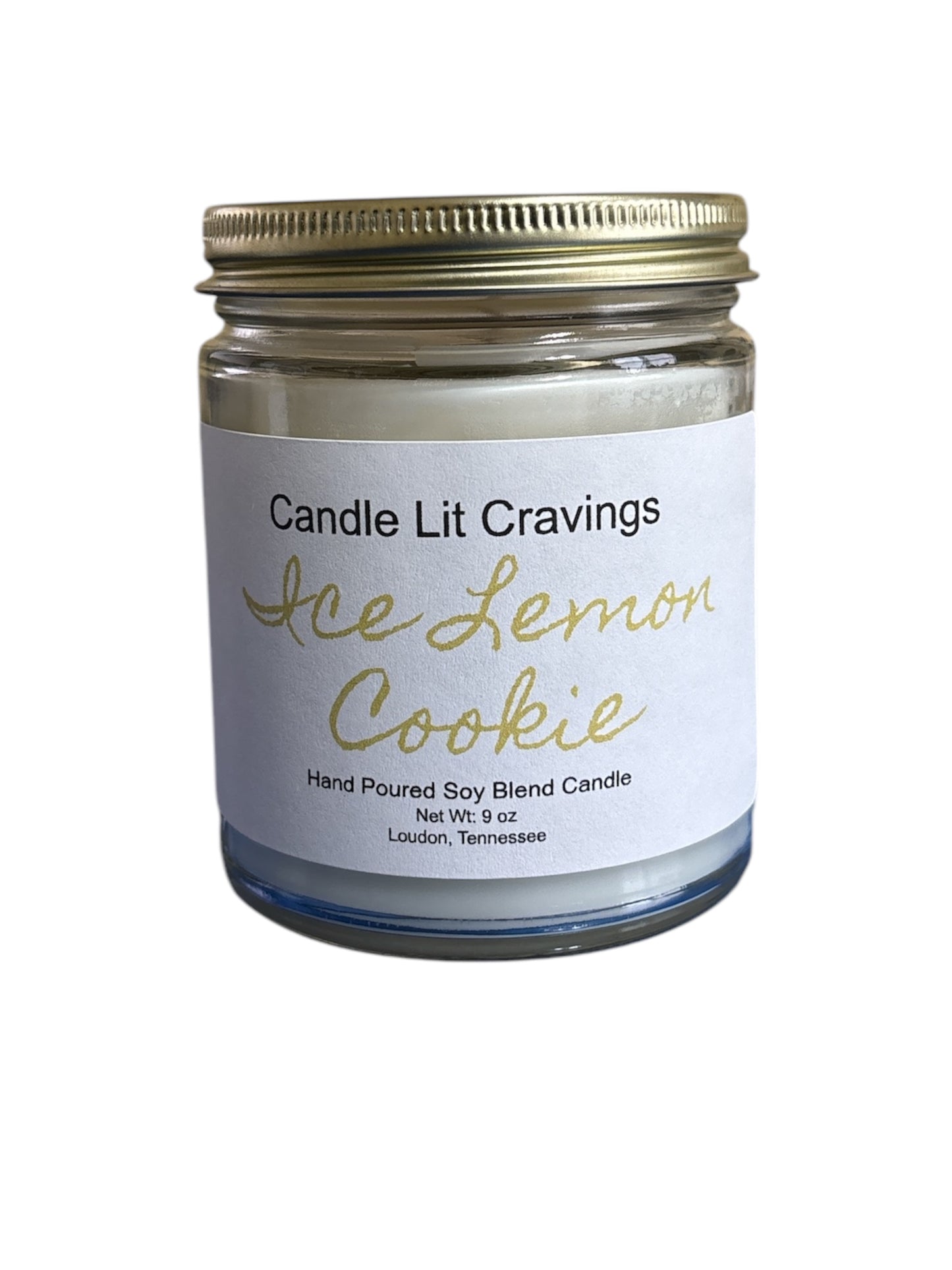 Iced Lemon Cookies Candle