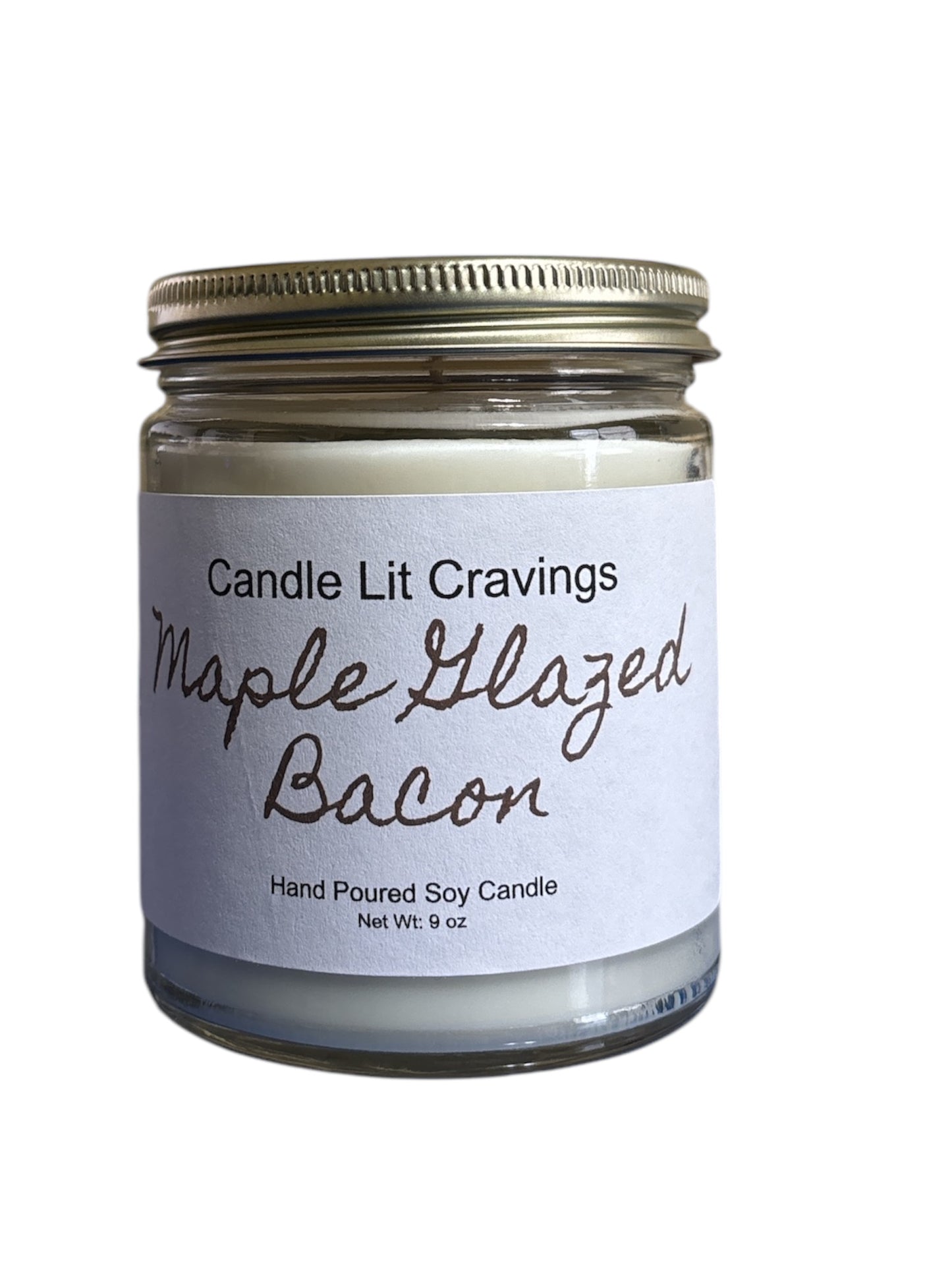 Maple Glazed Bacon Candle