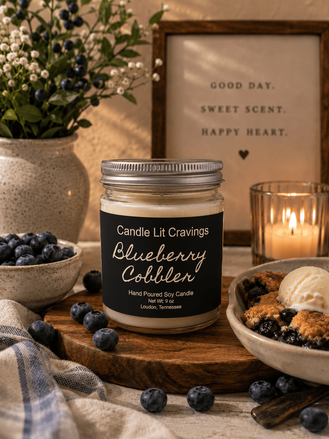 Blueberry CobblerCandle Lit Cravings