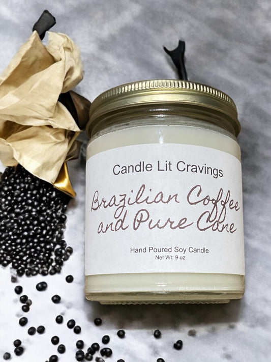 Brazilian Coffee and Pure CaneCandle Lit Cravings