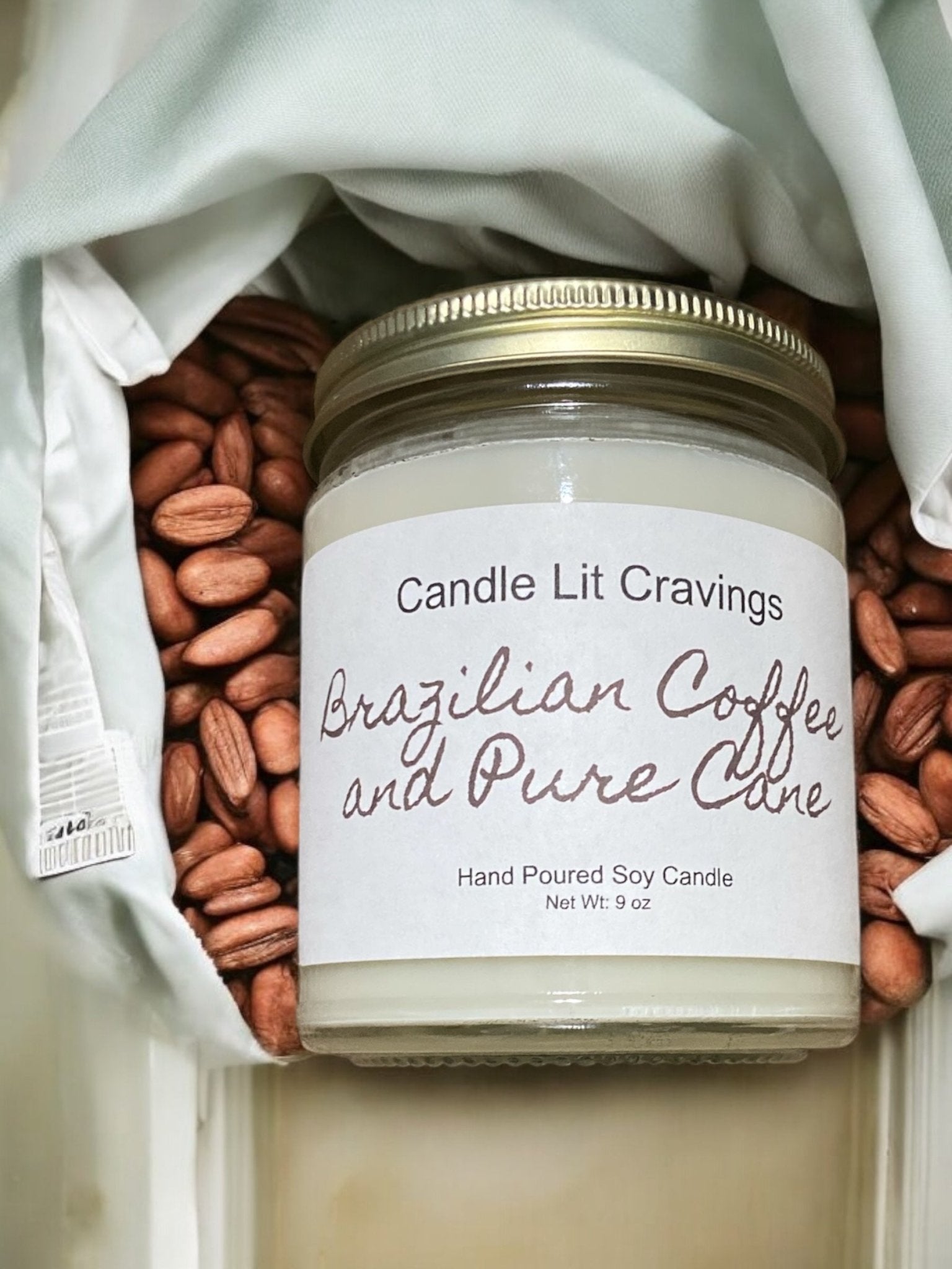 Brazilian Coffee and Pure CaneCandle Lit Cravings