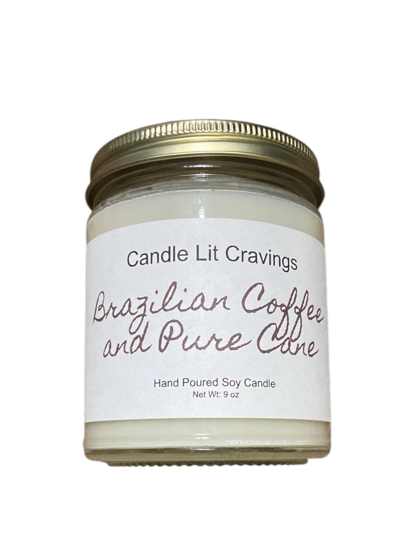 Brazilian Coffee and Pure CaneCandle Lit Cravings