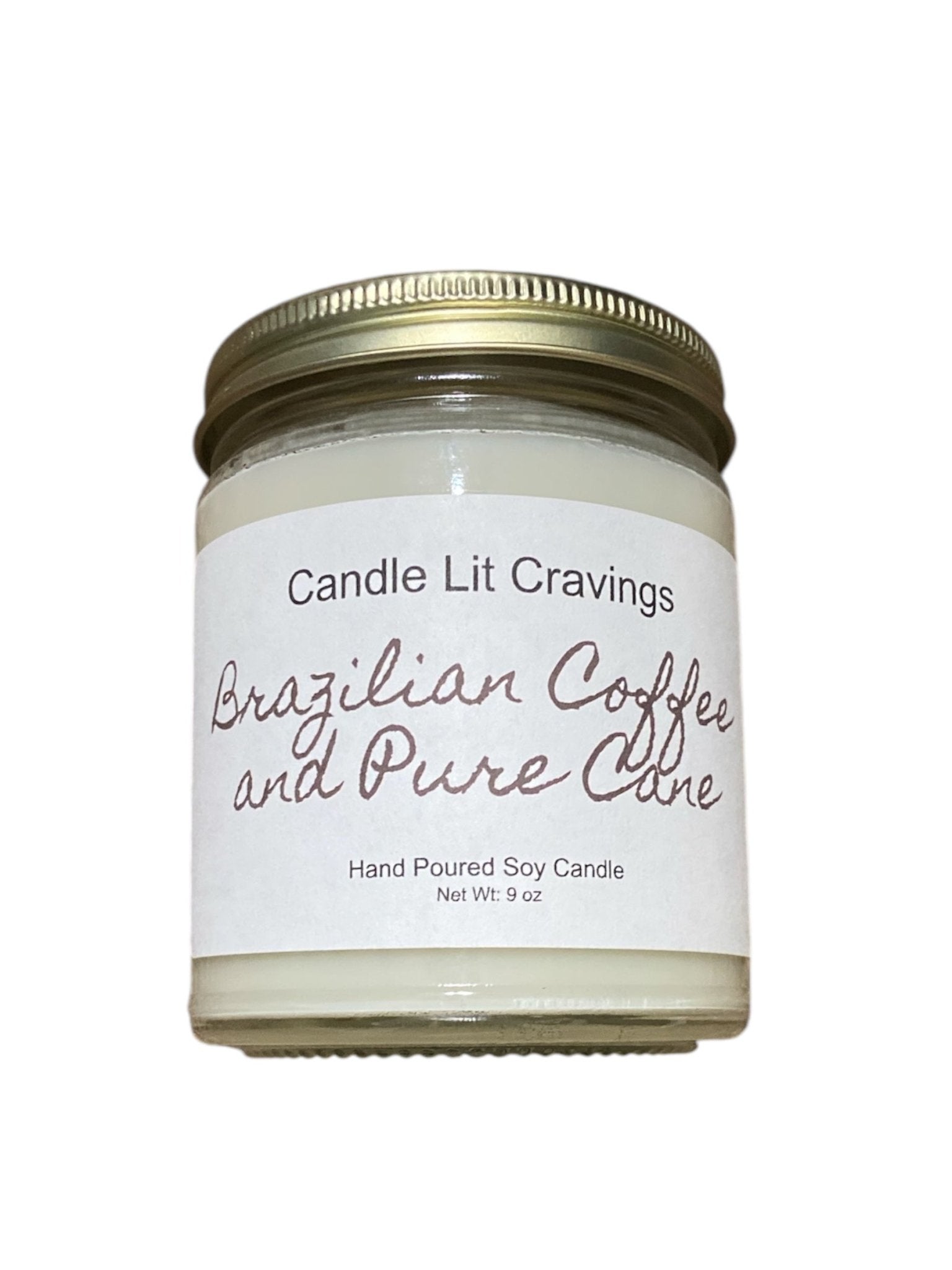 Brazilian Coffee and Pure CaneCandle Lit Cravings