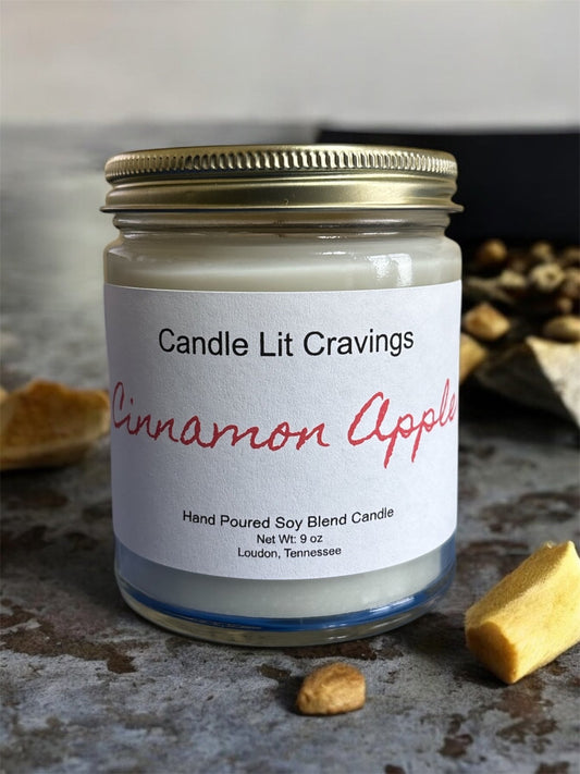 Cinnamon Apple CandleCandle Lit Cravings