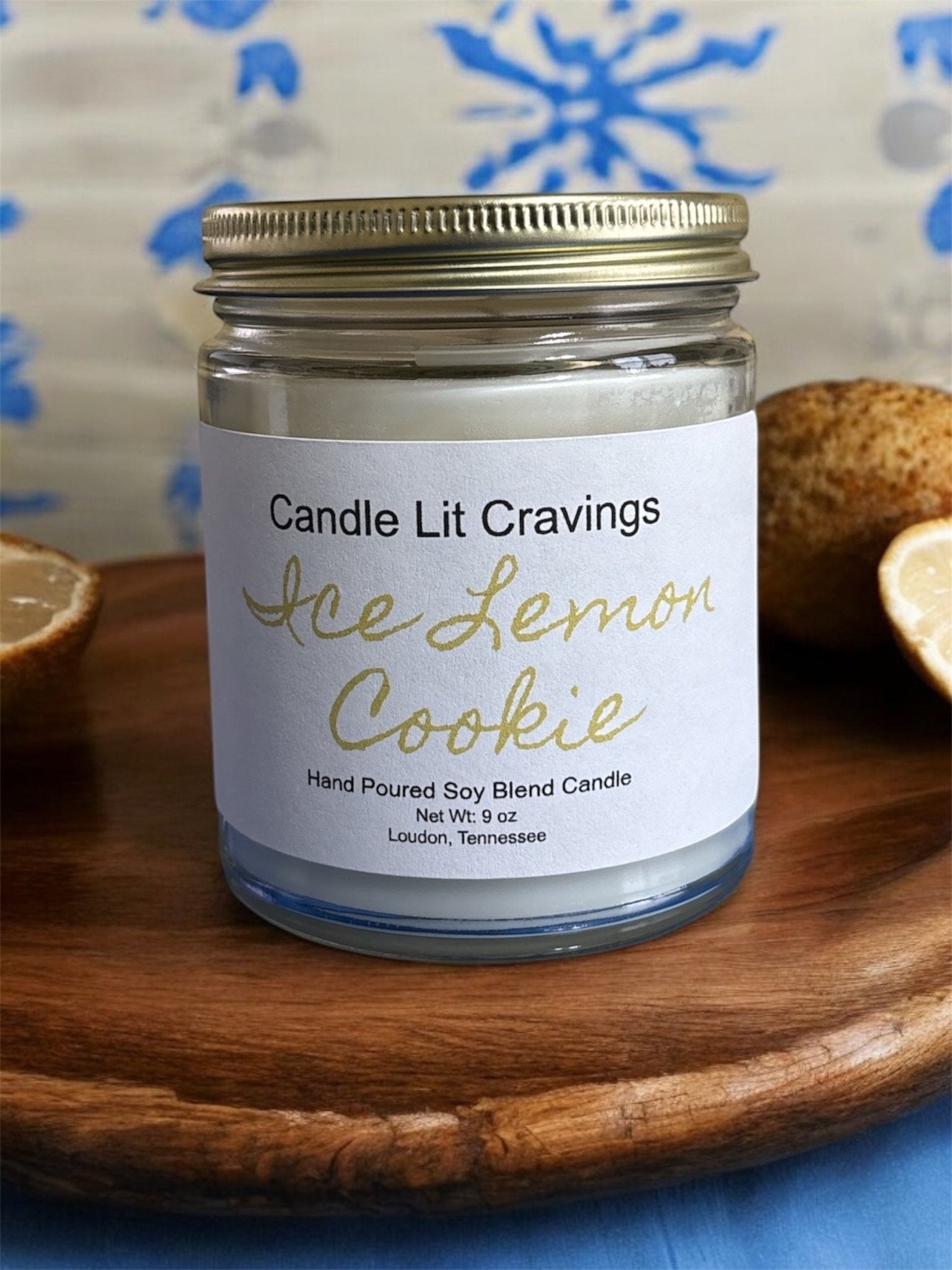 Iced Lemon Cookies CandleCandle Lit Cravings