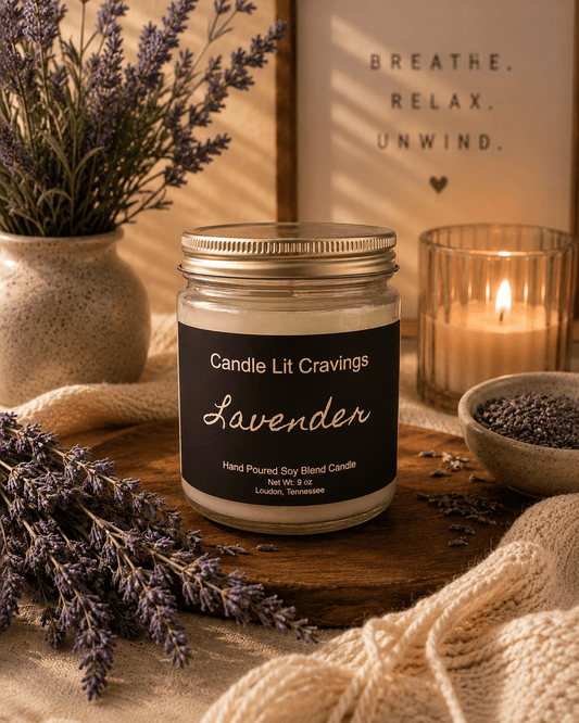 LavenderCandle Lit Cravings