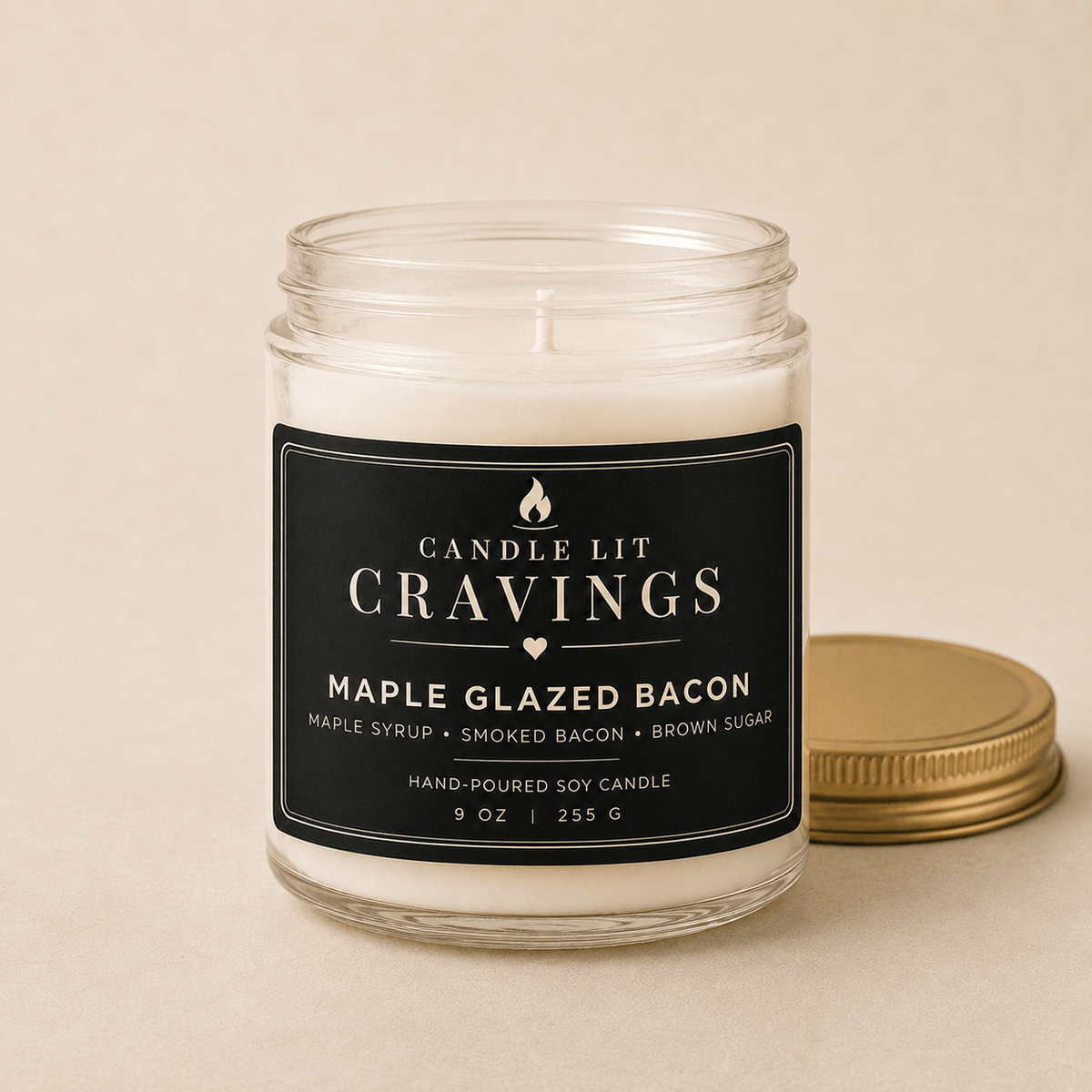 Maple Glazed BaconCandle Lit Cravings