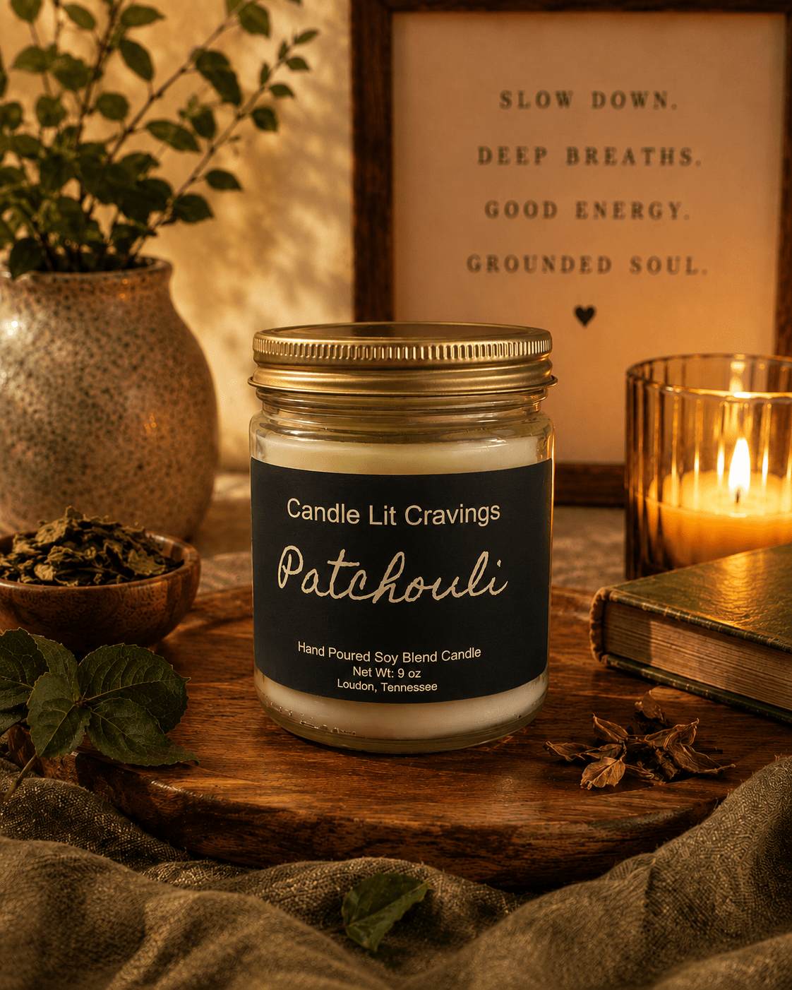 PatchouliCandle Lit Cravings